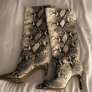 Steve Madden Snake Print Heels